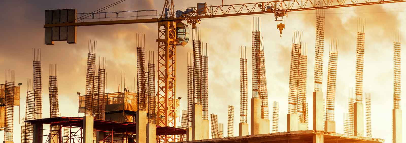 Construction steel project